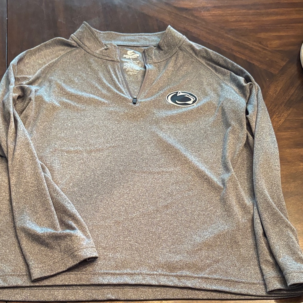 Colosseum Charcoal Quarter-Zip Pullover